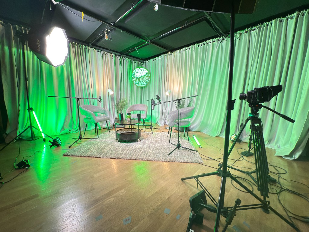 Studio Nouveau podcast set
